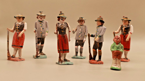 Antike grulicher figuren - grulicher,