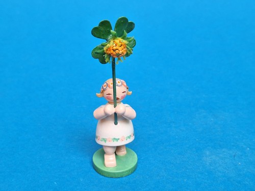 Blumenkind mädchen mit klee - mit,