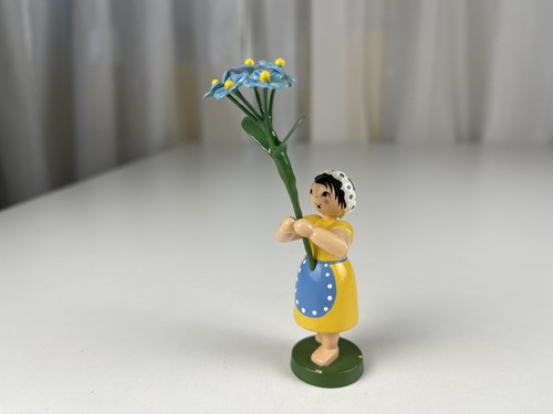 Erzgebirge figur sammler holz - figur,
