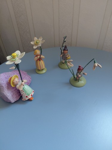Weha kinder 4 holzfiguren - -,