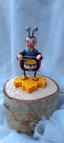 Marienkäfer mit trommel - mit,