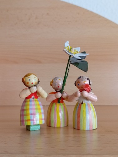 Bastelware blumenmädchen - bastelware,